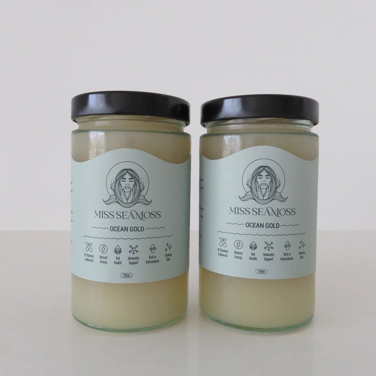 Power Up Sea Moss Gel 720ml bundle