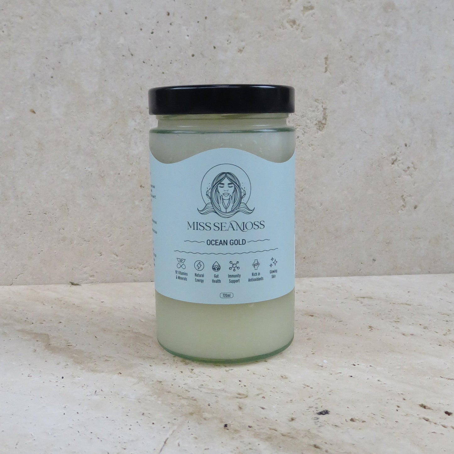 720ml Ocean Gold Sea Moss Gel